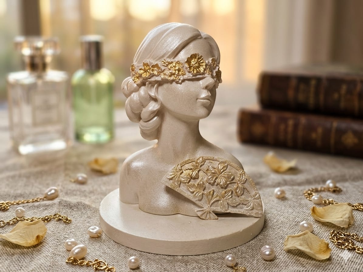 Dea Bendata d'oro